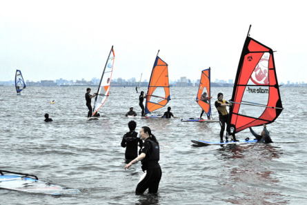 2015検見川ビーチフェスタ ウインドサーフィン体験教室