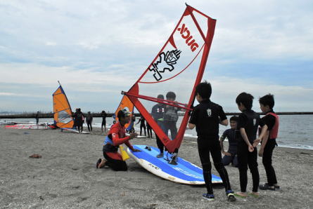 2015検見川ビーチフェスタ ウインドサーフィン体験教室