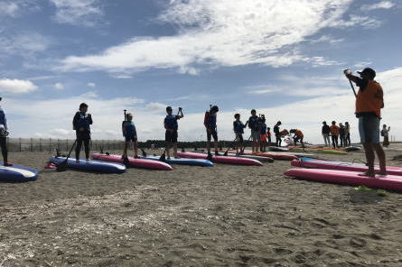 2019　第7回検見川ビーチフェスタ　マリンスポーツ体験教室スタンドアップパドル