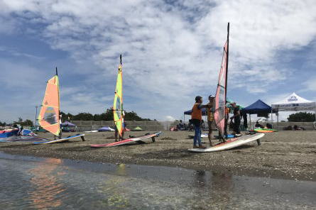 2019　第7回検見川ビーチフェスタ　マリンスポーツ体験教室ウインドサーフィン