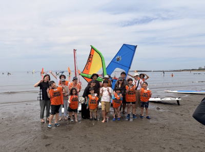 小学生ウインドサーフィン体験スクール千葉市2026検見川ビーチフェスタ